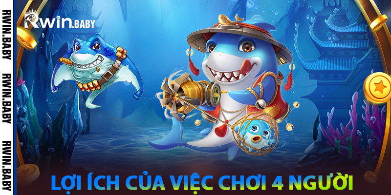 Bắn Cá 4 Người - Kết Nối Bạn Bè Cùng Nhau Chinh Phục 2 Lợi Ích Của Việc Chơi Bắn Cá 4 Người